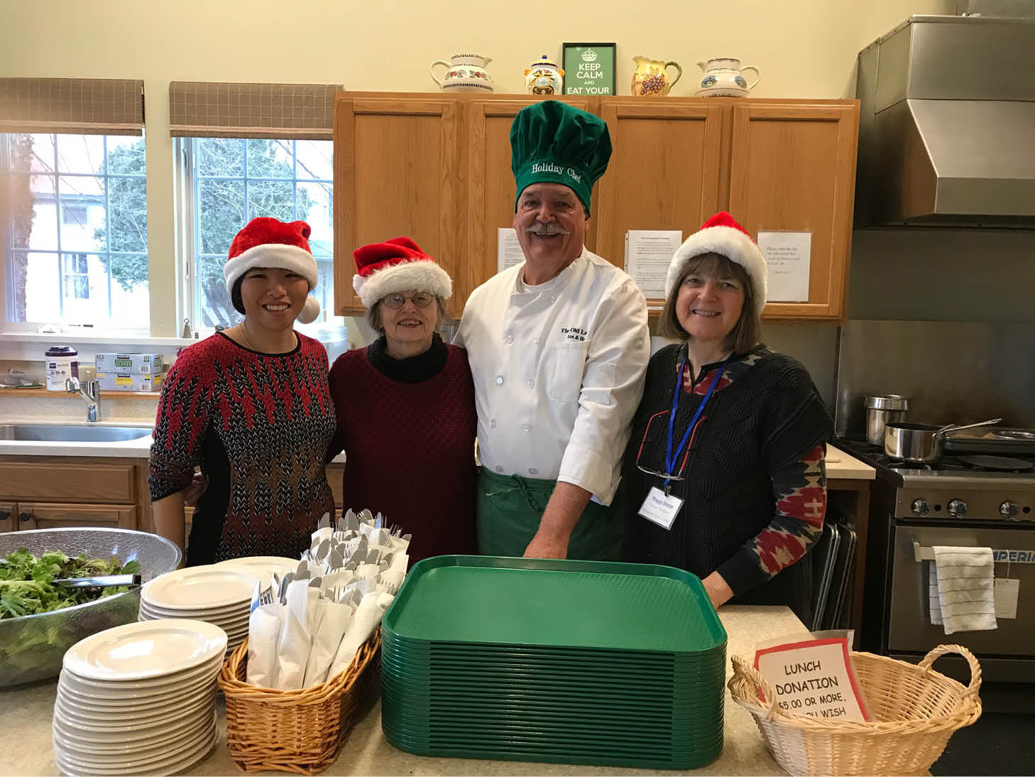 Senior Center Receives A Delicious Holiday Lunch The Charlotte News