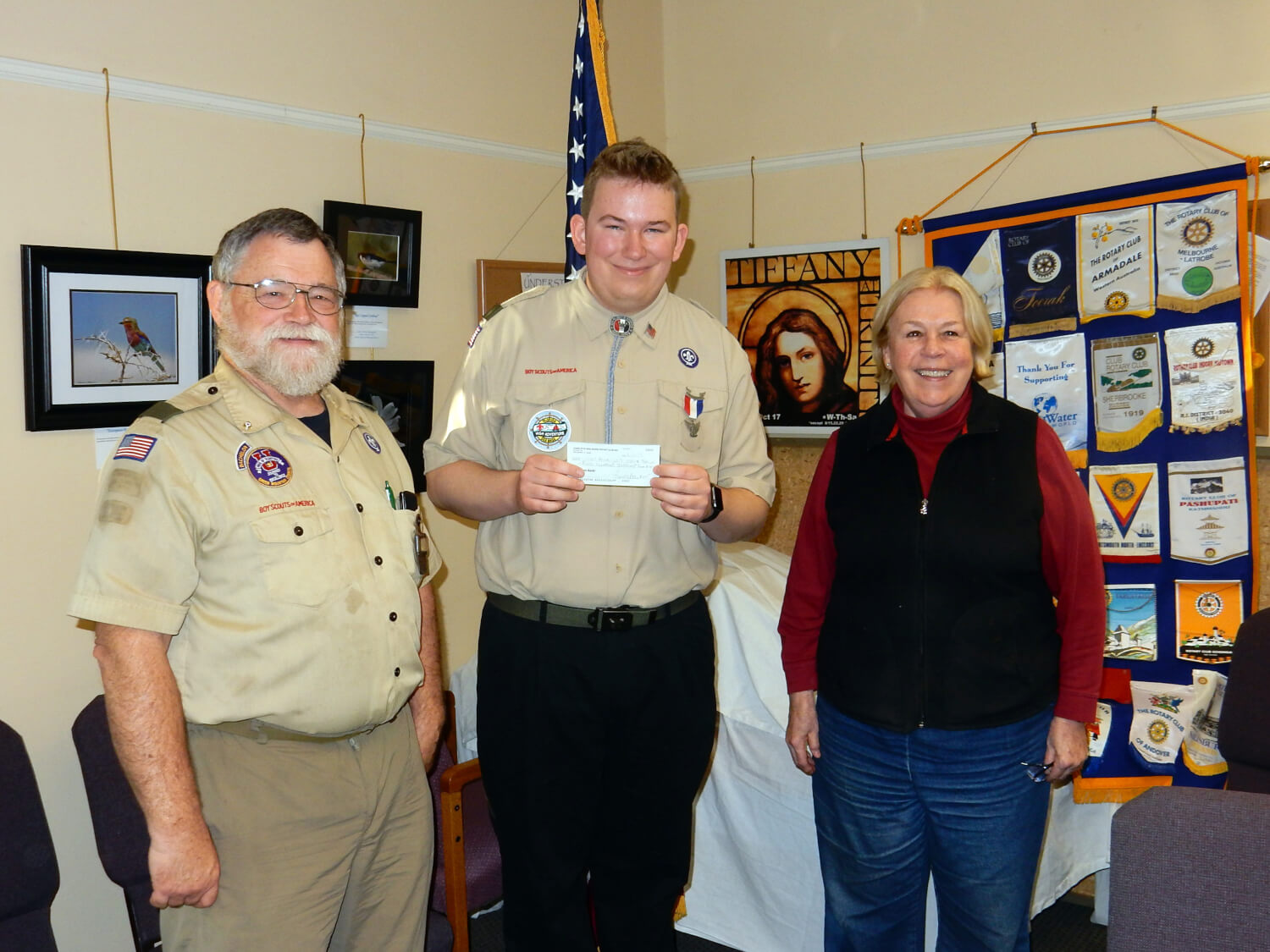 Rotary supports local Scouts and Cubs - The Charlotte News