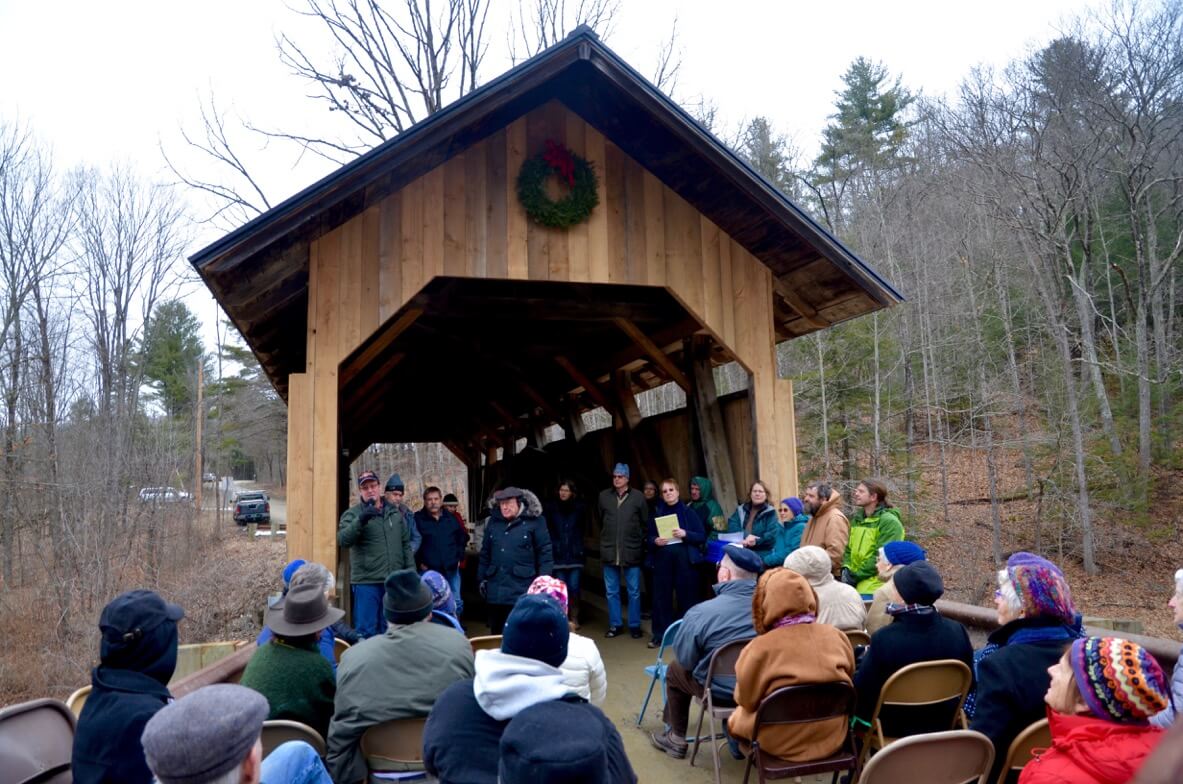 Rehabilitation of the historic Seguin Covered Bridge celebrated - The ...