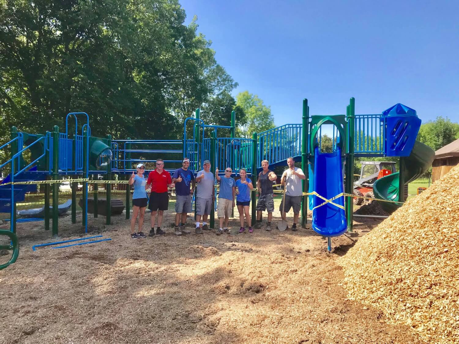 New Playground Equipment at Charlotte Beach - The Charlotte News