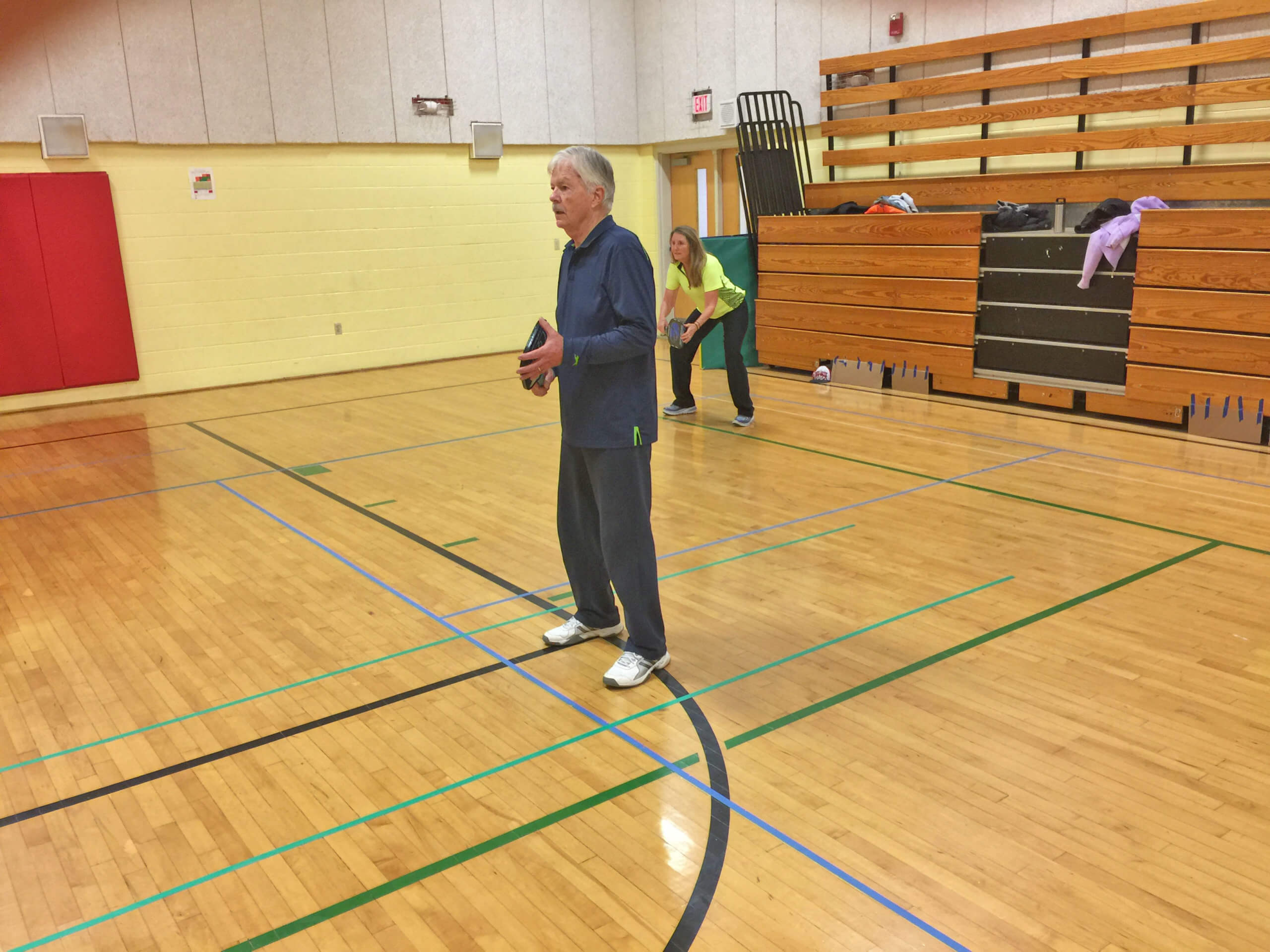 Lawrenceville grandmother unwittingly plays pickleball with