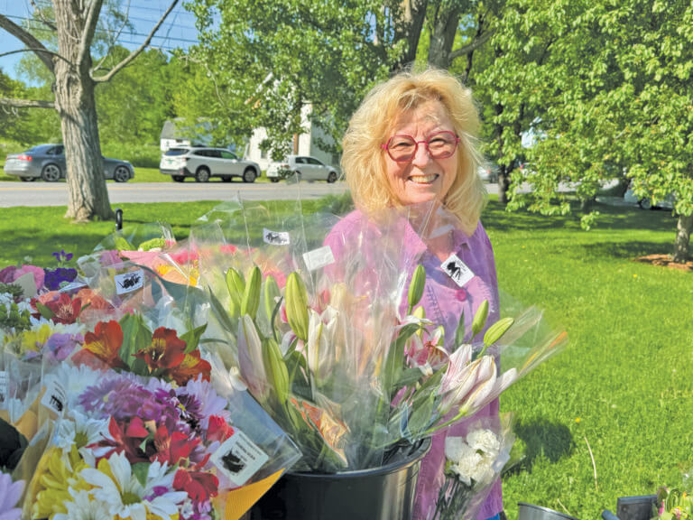 Senior center plant sale a blooming success