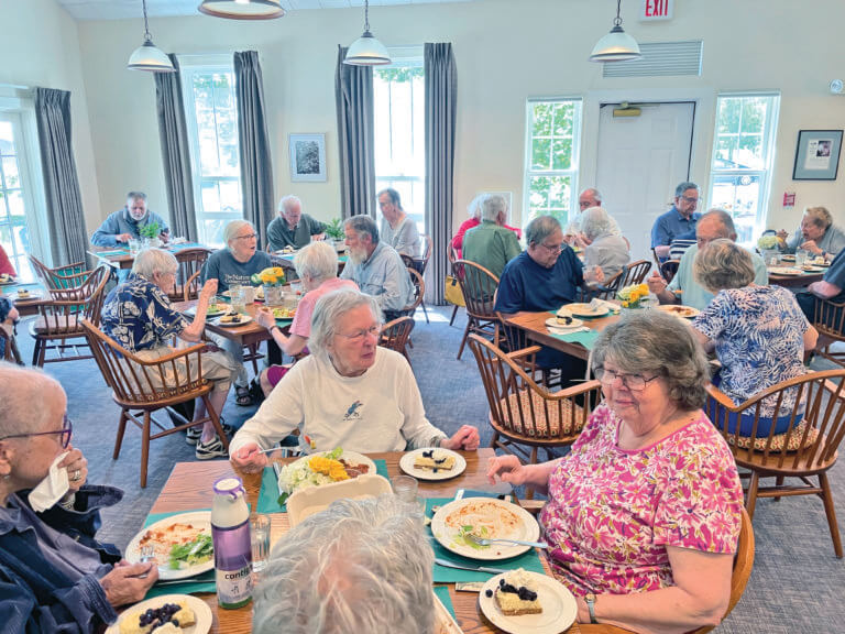 Indoor or outdoors — the senior center has you covered