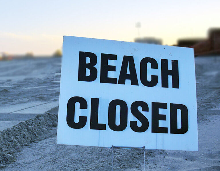 Charlotte Town Beach closed because of cyanobacteria blooms