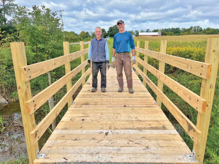 Trails committee replaces bridge