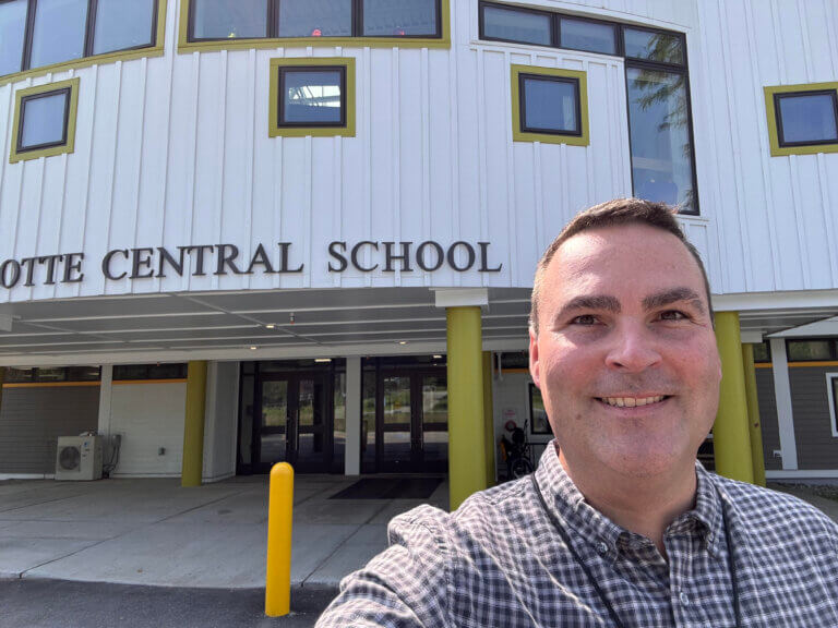 New Charlotte Central School principal is all about making connections